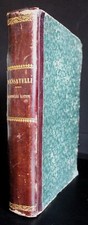 ESERCIZI LATINI. SASSATELLI, MANNELLI, BALDINI. PARAVIA, TORINO, 1880-1872.