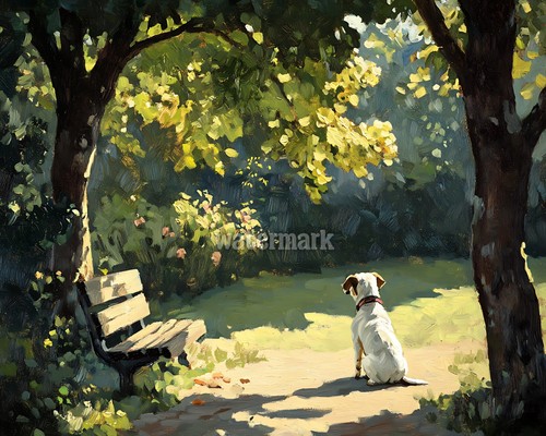 Parco vittoriano con - , jack