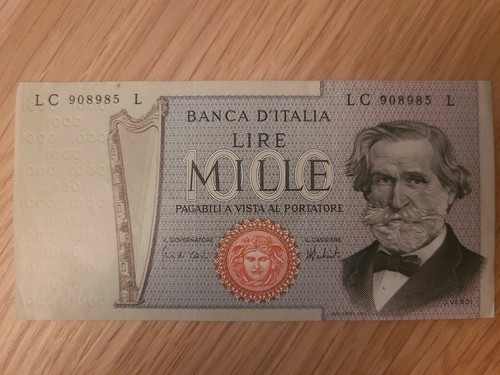 Mille lire giuseppe verdi - giuseppe,