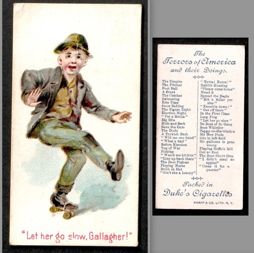 Antica carta tabacco 1889