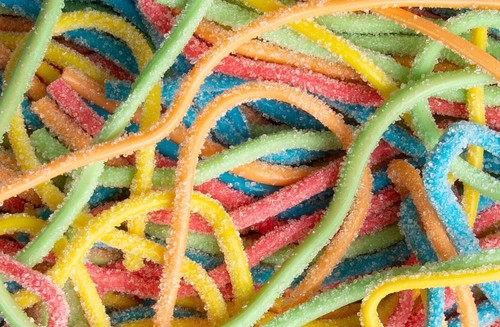 Haribo sour ghetti gommoso - haribo, s'ghetti
