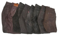 8 pz.  JEANS IN PELLE / Nubuk