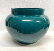 GRANDE VASO CERAMICA VERDE SCI CACHEPOT LAVENO DESIGN 1900 VINTAGE PORTA FIORI