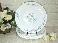 ARCOPAL VINTAGE PIATTO SET DA 5 OZ  FONDO MYOSOTIS DIAM 22,5 