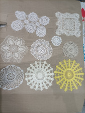 Stock Lotto centrini all'uncinetto  vintage