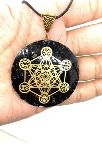 Collana orgone tormalina nera - collana,