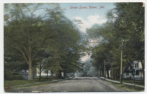 Dirt street scene dover - dirt,