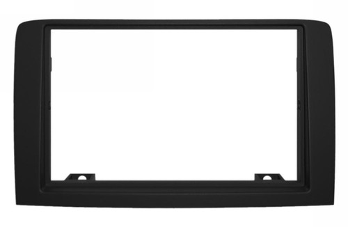 Mascherina stereo nera auto - stereo,