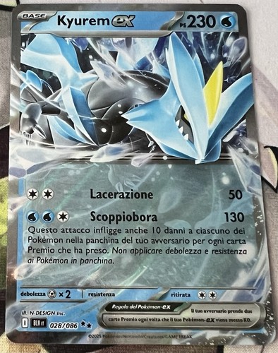 Carta pokemon luce nera blkit - luce,