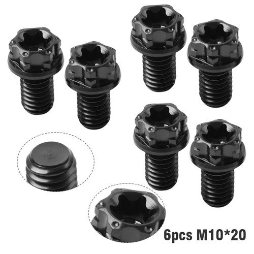 6pz bulloni titanio testa torx - bulloni,