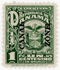 (I.B) Panama Postal: Canal