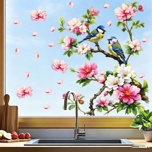 Floral bird supporto - supporto, statico