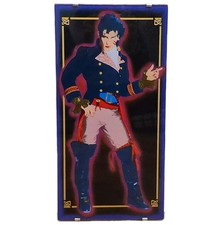 QUADRO SERIGRAFIA SU VETRO-CANTANTE ADAM ANT-ANNI 80'-MUSICA POST-PUNK-VINTAGE