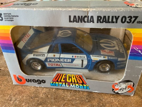 Bburago 195 lancia rally 037 - bburago,