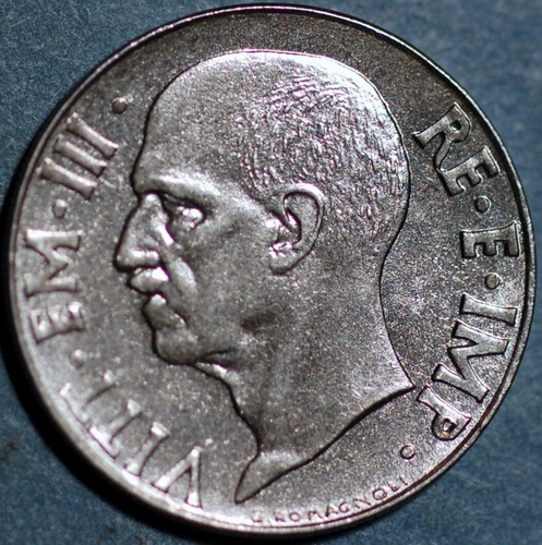 Italy centesimi 1941 - 20, 75