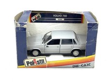 VINTAGE# POLISTIL S-206 VOLVO 760 METALLIC GREY 1:25#Z