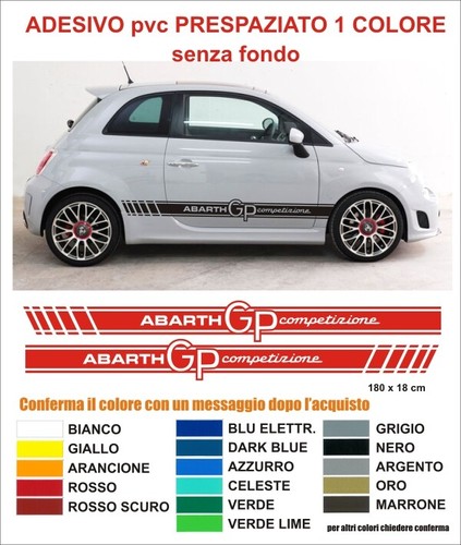 Kit adesivi strisce fiat - kit,