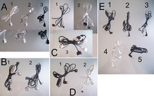 Auricolari/Cuffiette telefono cuffie accessori x telefonino cellulare smartphone