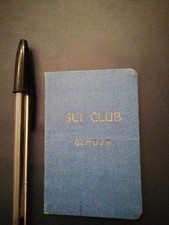 GENOVA, DOPOGUERRA, SCI CLUB, TESSERA