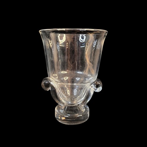 Vaso urna pergamena vetro - vaso,