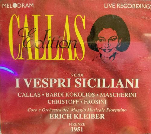 Maria callas edition vespri - callas,