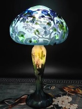 Lampada da scrivania in vetro