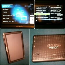 Archos 43 8GB MP3/MP4 foto Vision visualizzatore/DIGITAL MEDIA PLAYER NERO 