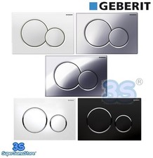 3S PLACCA PER CASSETTE GEBERIT WC SIGMA 01 20 VARI COLORI CROMO DOPPIO TASTO