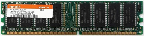 Hynix ram 400 mhz 256 - mhz,