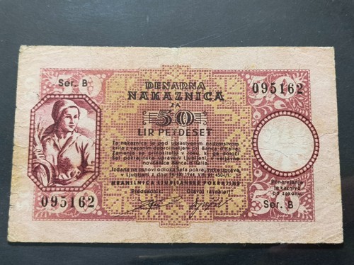 Lire occupazione tedesca - 50,