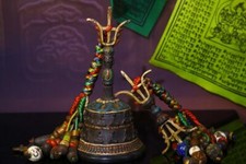 Campana in ottone 19,5 cm Cina