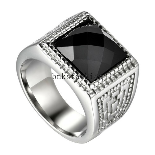 Anello uomo acciaio inox