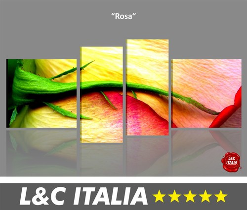 Rosa quadri moderni arredo - rosa, 4