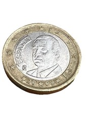 Moneta da 1 euro Spagna 2002