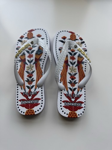 Infradito havaianas farm rio - havaianas, x