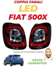 COPPIA FARI FANALI STOP A LED POSTERIORI FIAT 500X 2018 + MOSTRINE