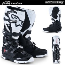 STIVALI ALPINESTARS TECH 7 ENDURO NERO BIANCO SUOLA ENDURO 2026