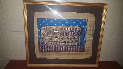 Quadro papiro egitto - papiro,