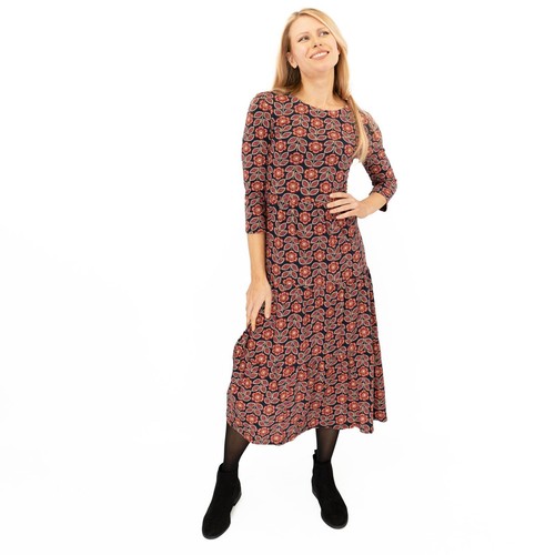 Abito midi donna seasalt nero - abito,