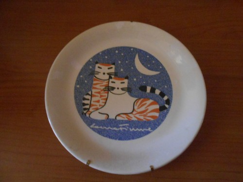 Piatto artista gatti di - gatti,