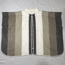 Poncho donna aperto davanti