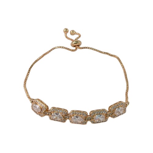 Bracciale catena placcato oro