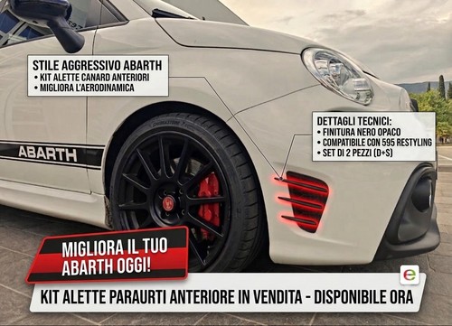 Kit alette sportive paraurti - kit,