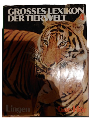 Grosses lexikon der tierwelt - lexikon,