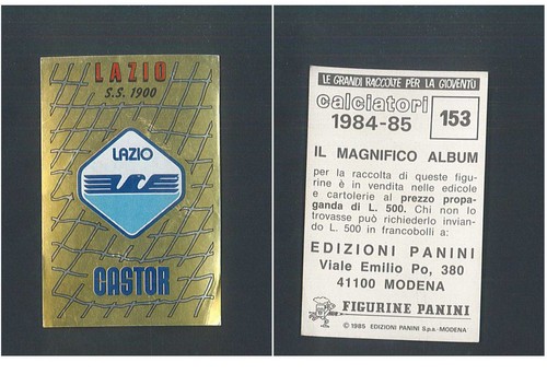 Calciatori panini 1984 - calciatori, 1984-85