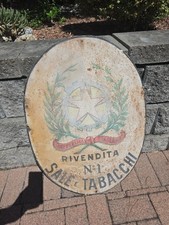 Insegna SALI E TABACCHI vintage Anni 50