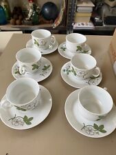 Richard Ginori 6 Tazze Da The Vintage 