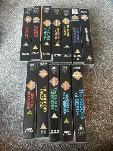 Doctor who vhs - doctor, bundle