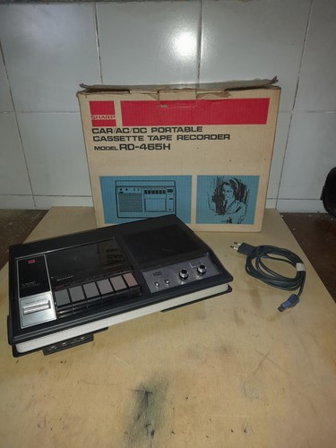 Cassette tape recorder sharp - recorder,