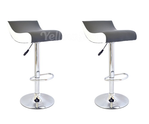 Coppia sgabelli ecopelle - coppia,